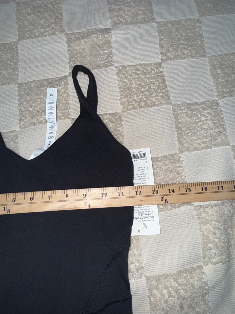 NWT Lululemon Align Bodysuit 6” size 2 - Picture 3 of 5